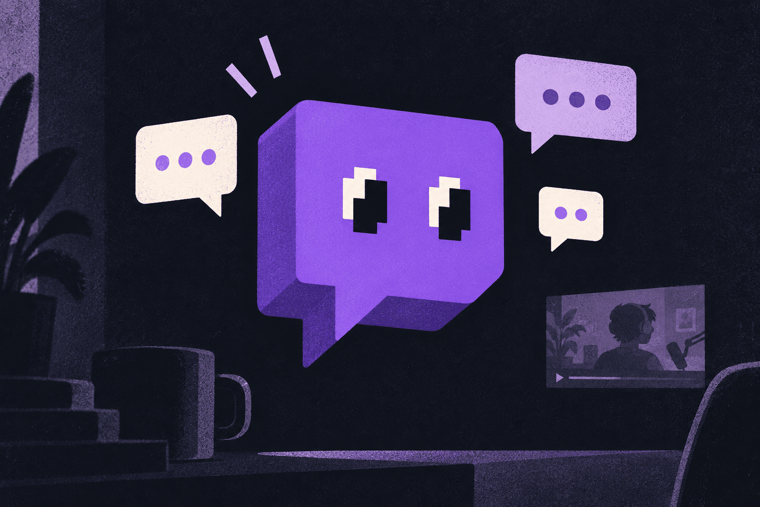 Twitch logo design
